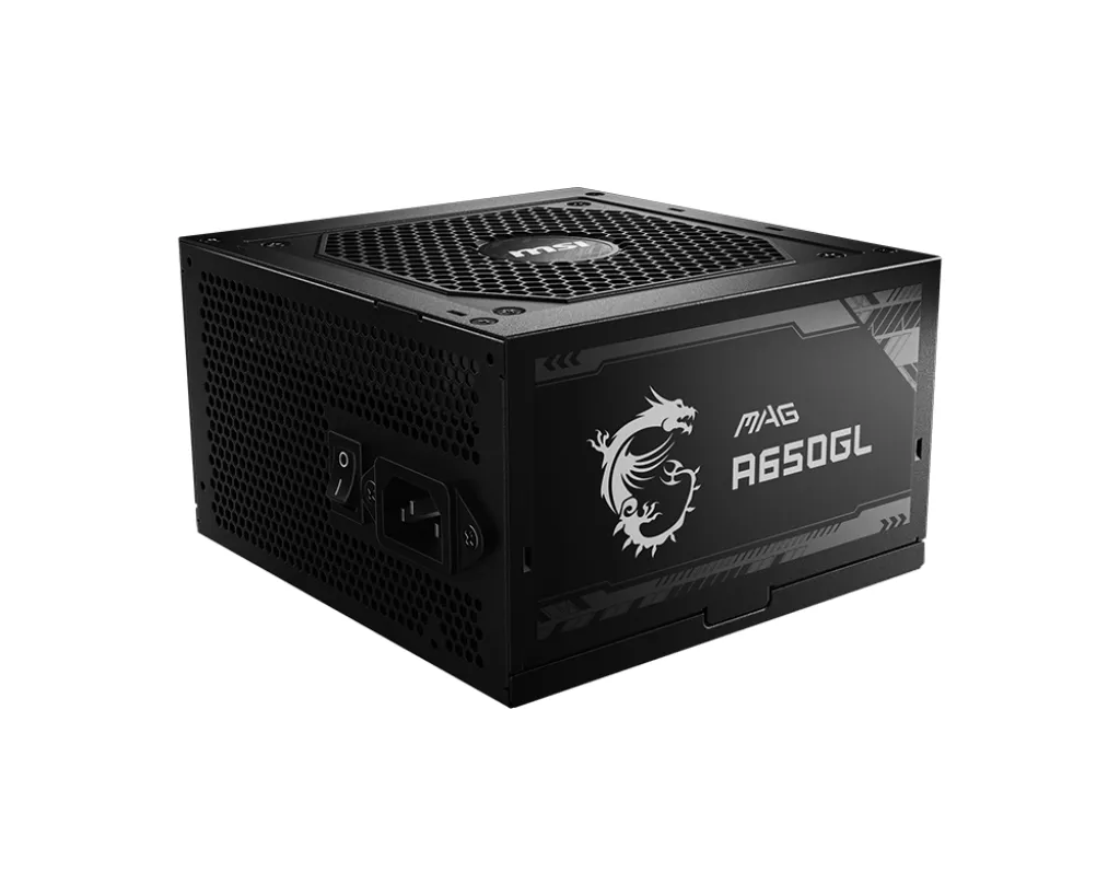 MSI MAG A650GL 650 W - power supply, 80 Plus Gold