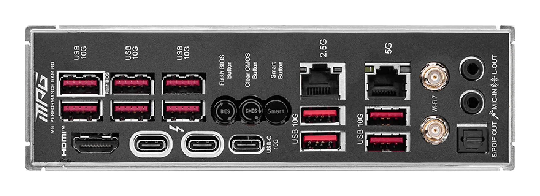 MSI MPG Z890 CARBON WIFI LGA1851 4xDDR5 5xM.2 3xPCI-Ex16