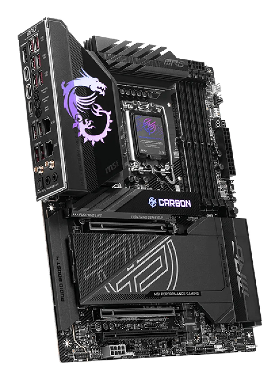 MSI MPG Z890 CARBON WIFI LGA1851 4xDDR5 5xM.2 3xPCI-Ex16