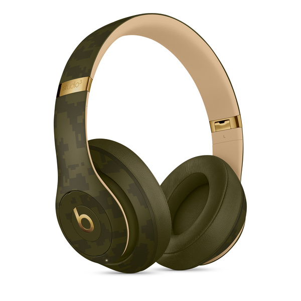 Beats Studio3 Wireless Over‑Ear -kuulokkeet - Beats Camo Collection - mets&auml;nvihre&auml;
