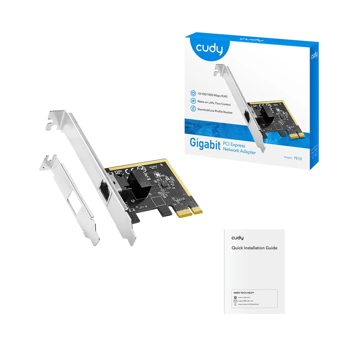 CUDY Adapter PCI-E PE10
