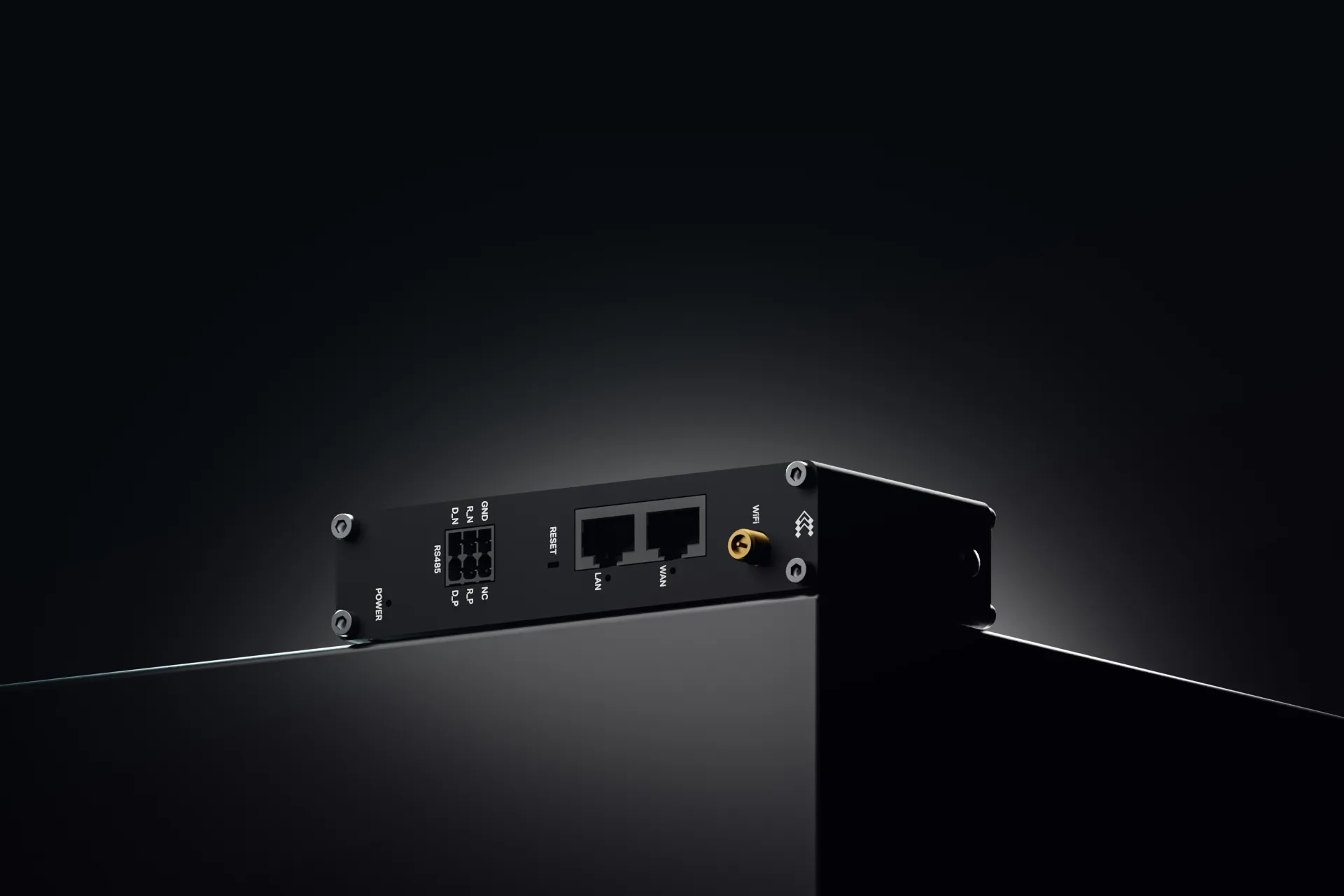 Teltonika RUT145 -teollisuusreititin, Wi-Fi 4, Single-band, PoE, musta