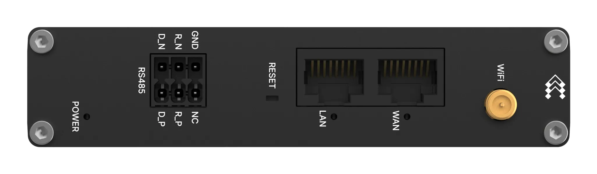 Teltonika RUT145 -teollisuusreititin, Wi-Fi 4, Single-band, PoE, musta
