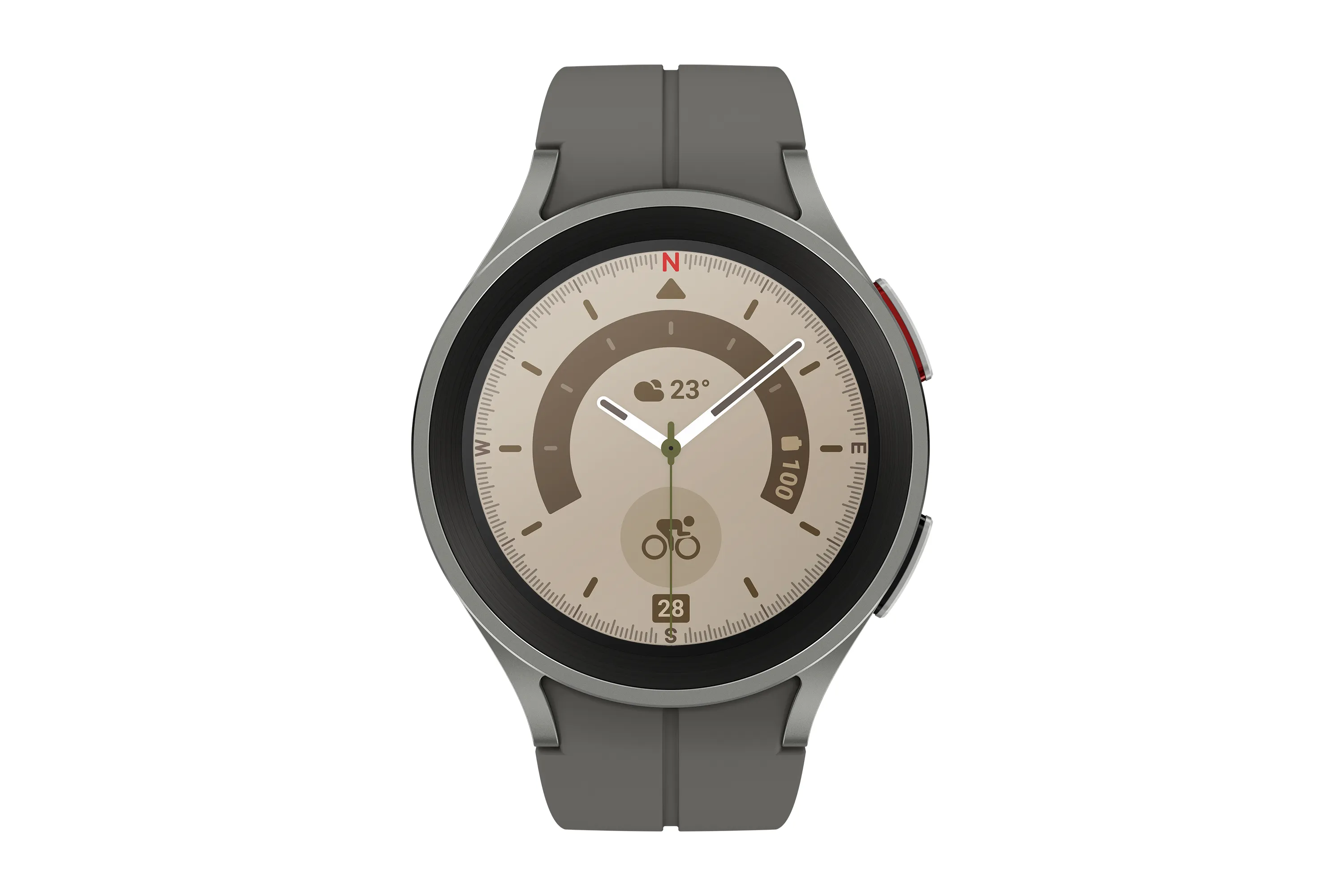 Samsung Galaxy Watch5 PRO (45mm) LTE - smartklocka, titanium bronze