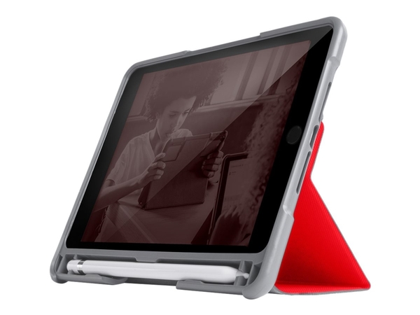 STM Dux Plus, iPad Mini 5- Protective Case, Red (EDU)