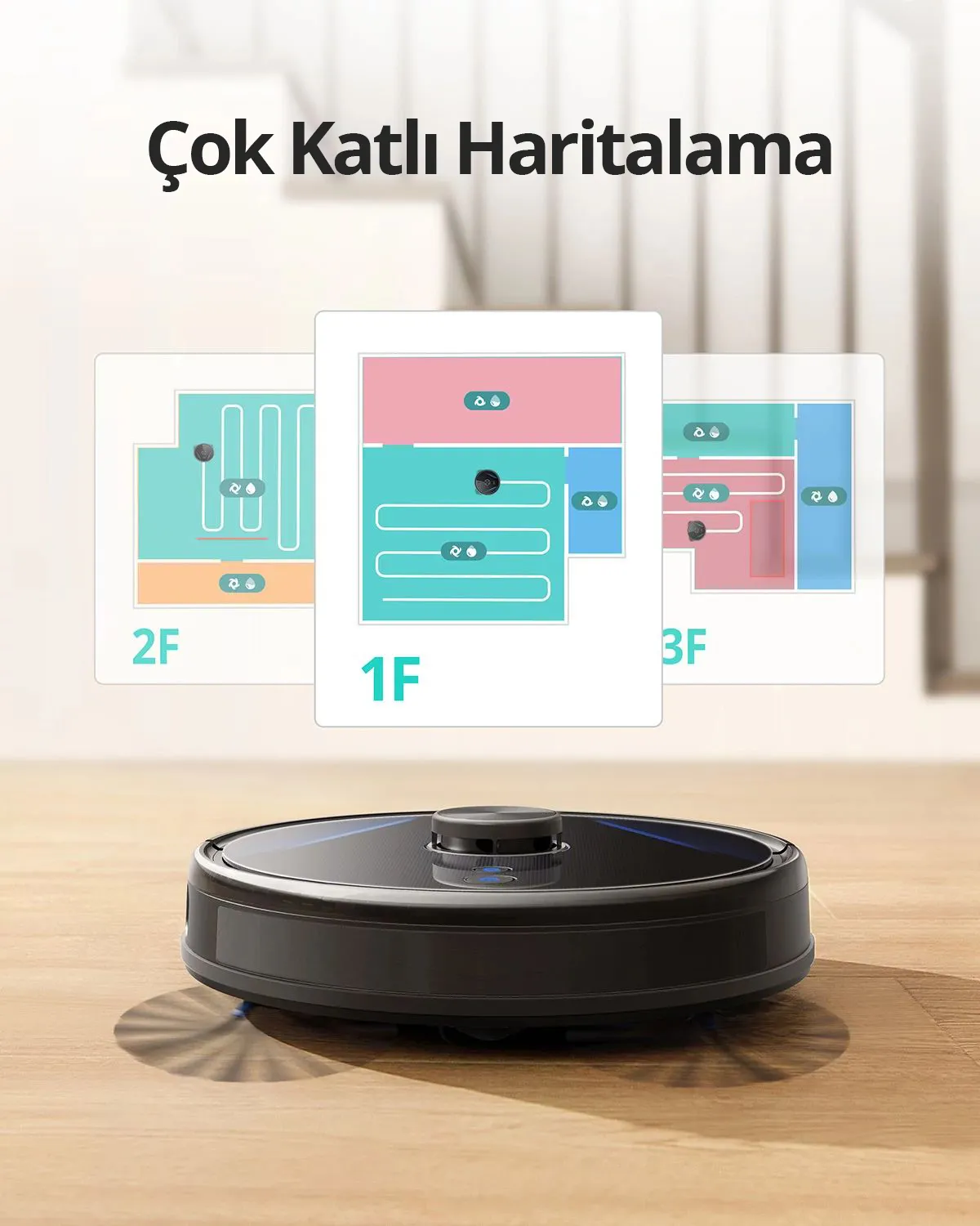 Anker eufy Clean RoboVac L35 Hybrid+ -robotti-imuri
