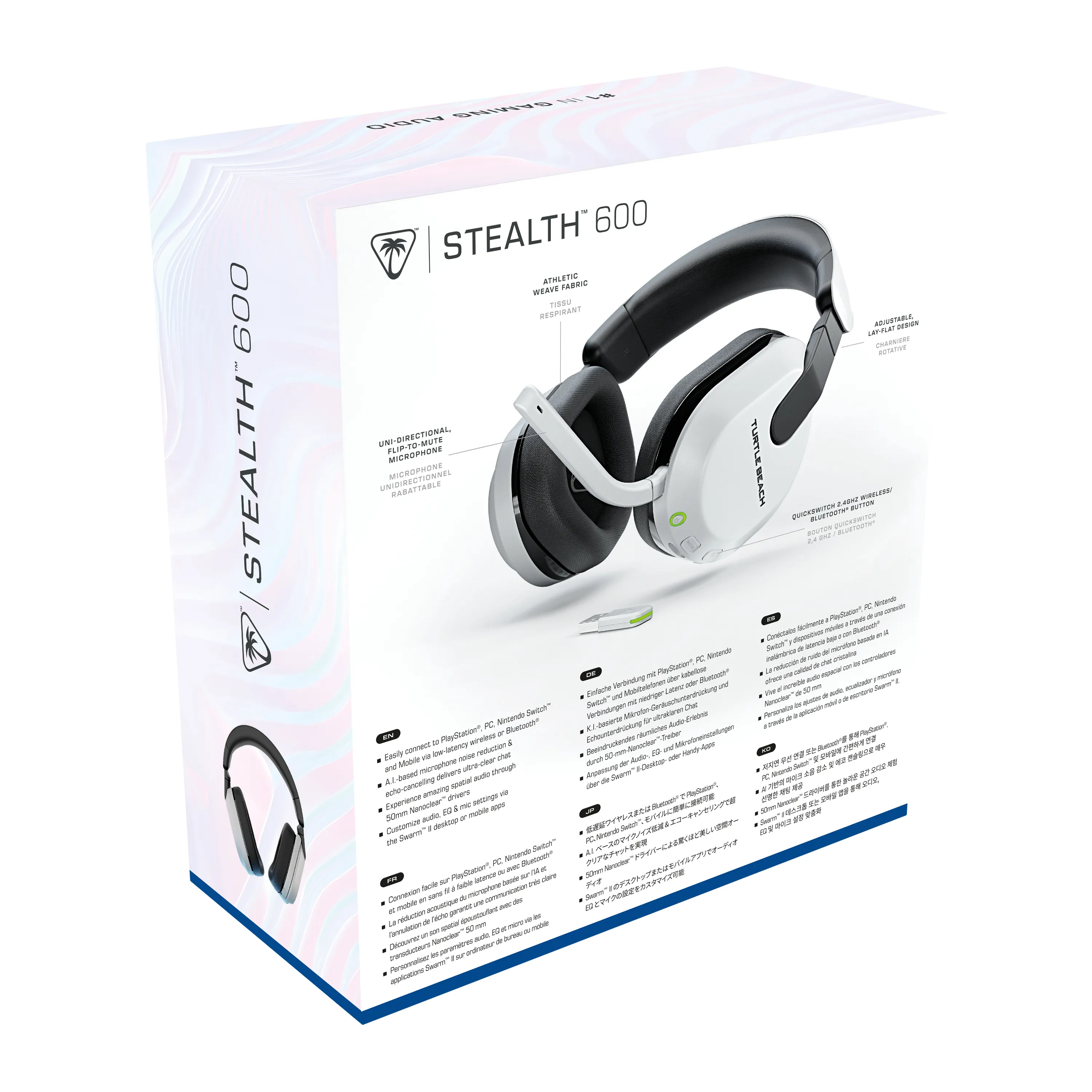 Turtle Beach Stealth 600 Gen 3 Wireless Gaming Headset, White