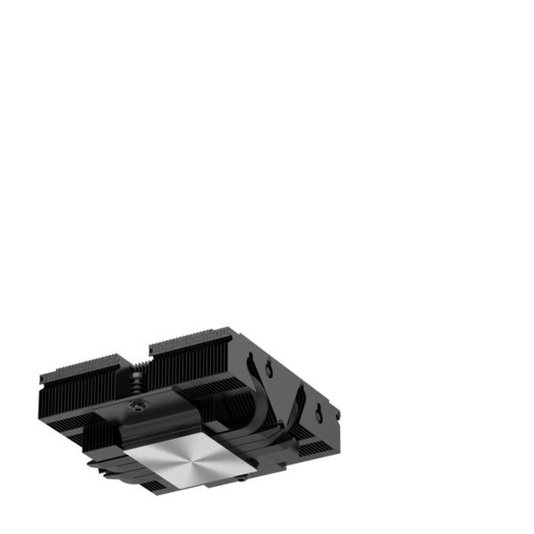 SAMA U40 CPU Air Cooler, 90 mm, Black