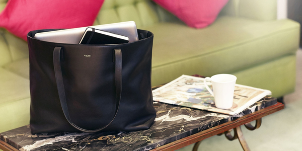 KNOMO MADDOX Tote 15inch Black