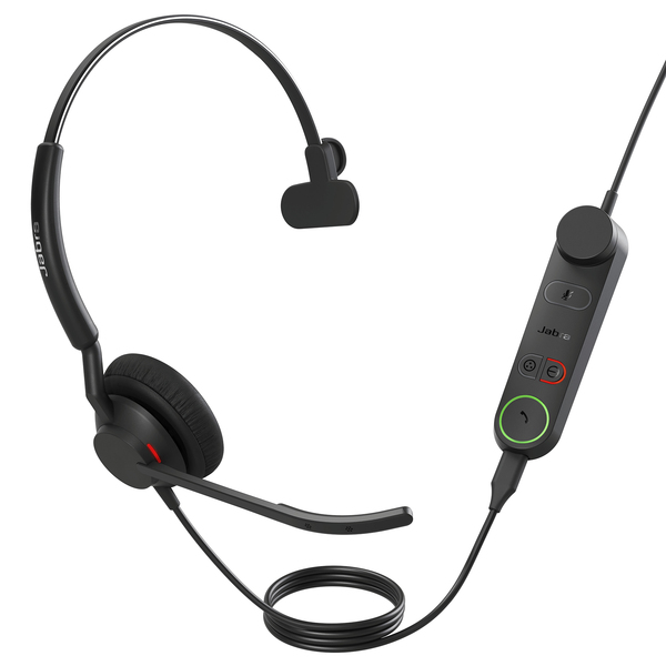 Jabra Engage 50 II Link UC USB-C -kuuloke mikrofonilla, musta