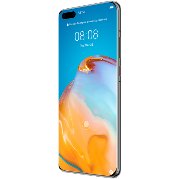 Huawei P40 Pro 5G, 256 Gt/8 Gt -Android-puhelin, Musta