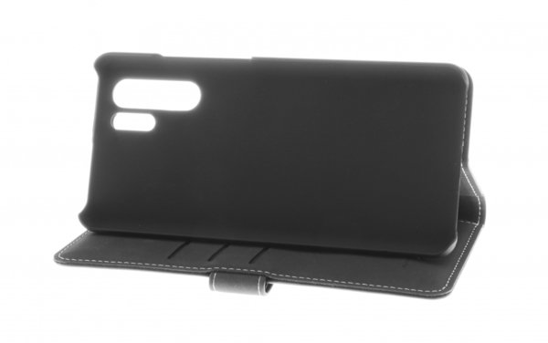 Insmat Flip Case, Huawei P30 Lite - Wallet Case, Black