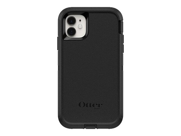 OtterBox Defender Series Screenless Edition Case - Takakansi matkapuhelimelle - musta malleihin Apple iPhone 11 - (ei palautusoikeutta)