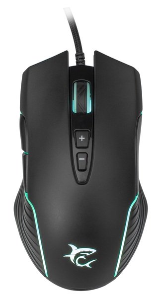 White Shark Azarah RGB - gaming mouse, black