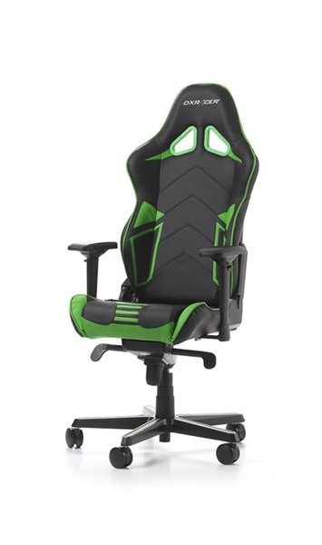 DXRacer Racing Pro - Gaming chair - Black Green