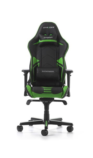 DXRacer Racing Pro - Gaming chair - Black Green