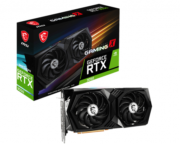 MSI GeForce RTX 3050 Gaming X 8 GB - Grafikkort