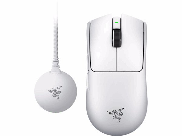 Razer Viper V4 Pro Wireless Gaming Mouse, White