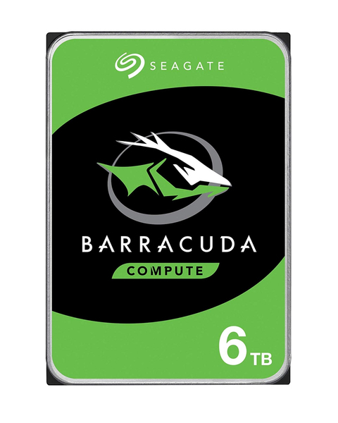Seagate BarraCuda 3.5&quot;, 6TB, 5400 RPM, 256MB, SATA 6 Gb/s - hard drive