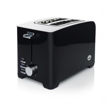 Wilfa TO-1B - toaster, 2 slots, Black