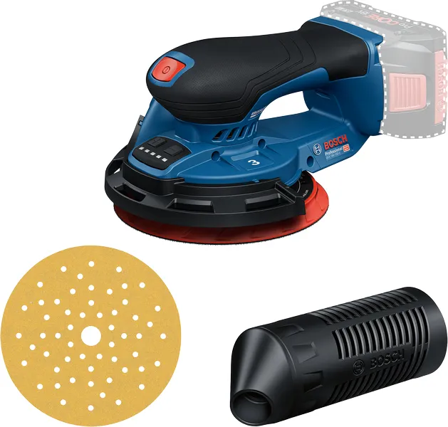 Bosch Professional GEX 18V-150-3 Brushless Cordless Random Orbital Sander Solo Blue