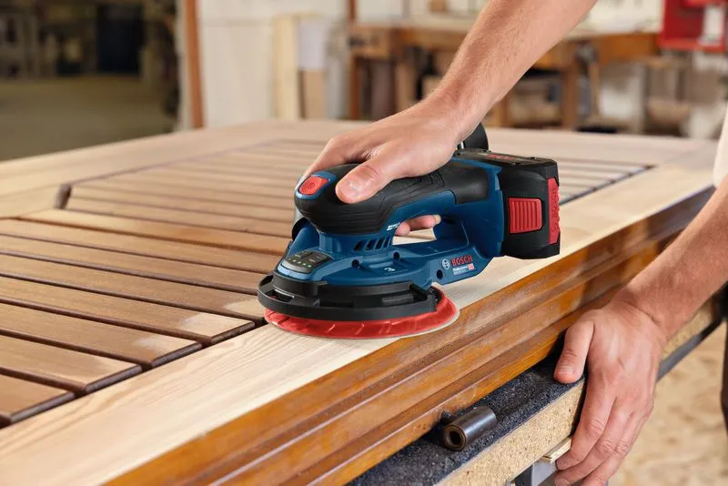 Bosch Professional GEX 18V-150-3 Brushless Cordless Random Orbital Sander Solo Blue