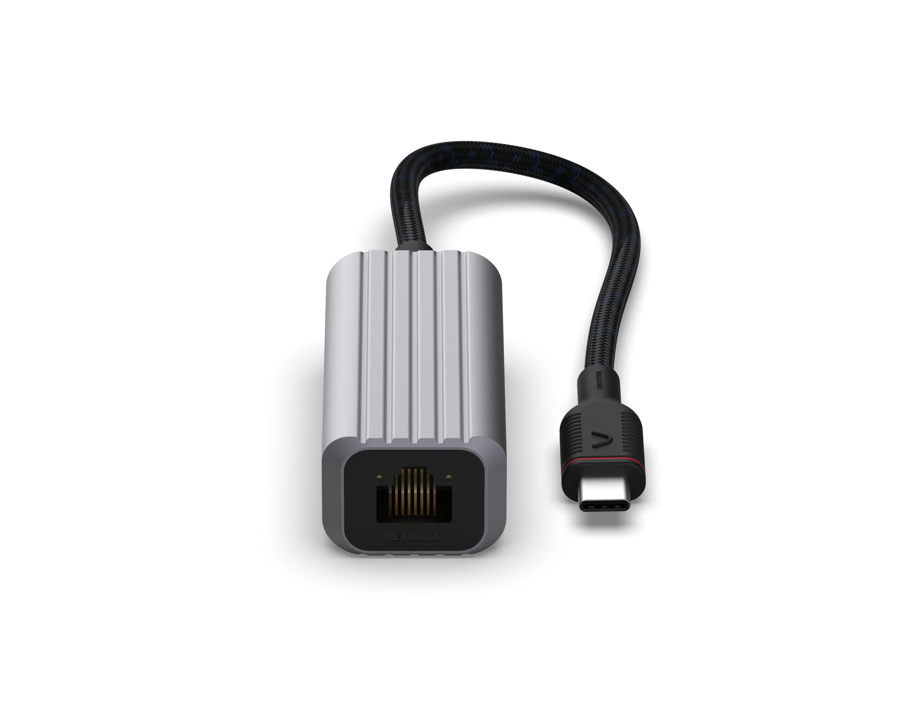 Unisynk USB-C to Gigabit Ethernet Adapter - Network adapter, Grey