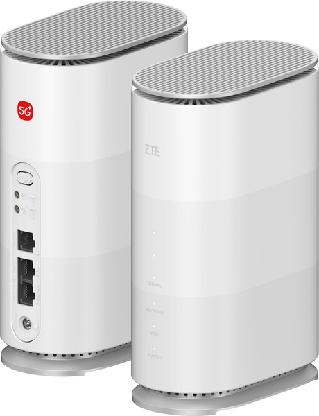 ZTE G5 Air Wi-Fi 7 5G Fixed Wireless Access Router, White