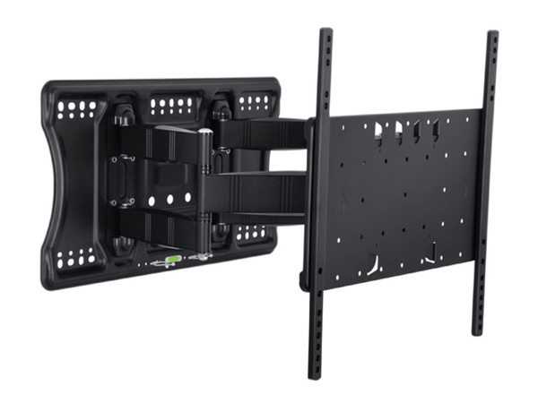 Multibrackets M VESA Super Slim Tilt & Turn Plus HD - Asennuspakkaus (nivelikäs varsi) tuotteelle LCD nestekidenäyttö / plasma TV - musta -näytön koko: 42"-80"