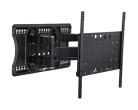 Multibrackets M VESA Super Slim Tilt & Turn Plus HD - Asennuspakkaus (nivelikäs varsi) tuotteelle LCD nestekidenäyttö / plasma TV - musta -näytön koko: 42"-80"