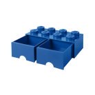 Room Copenhagen LEGO Brick Drawer 8 blue - RC40061731