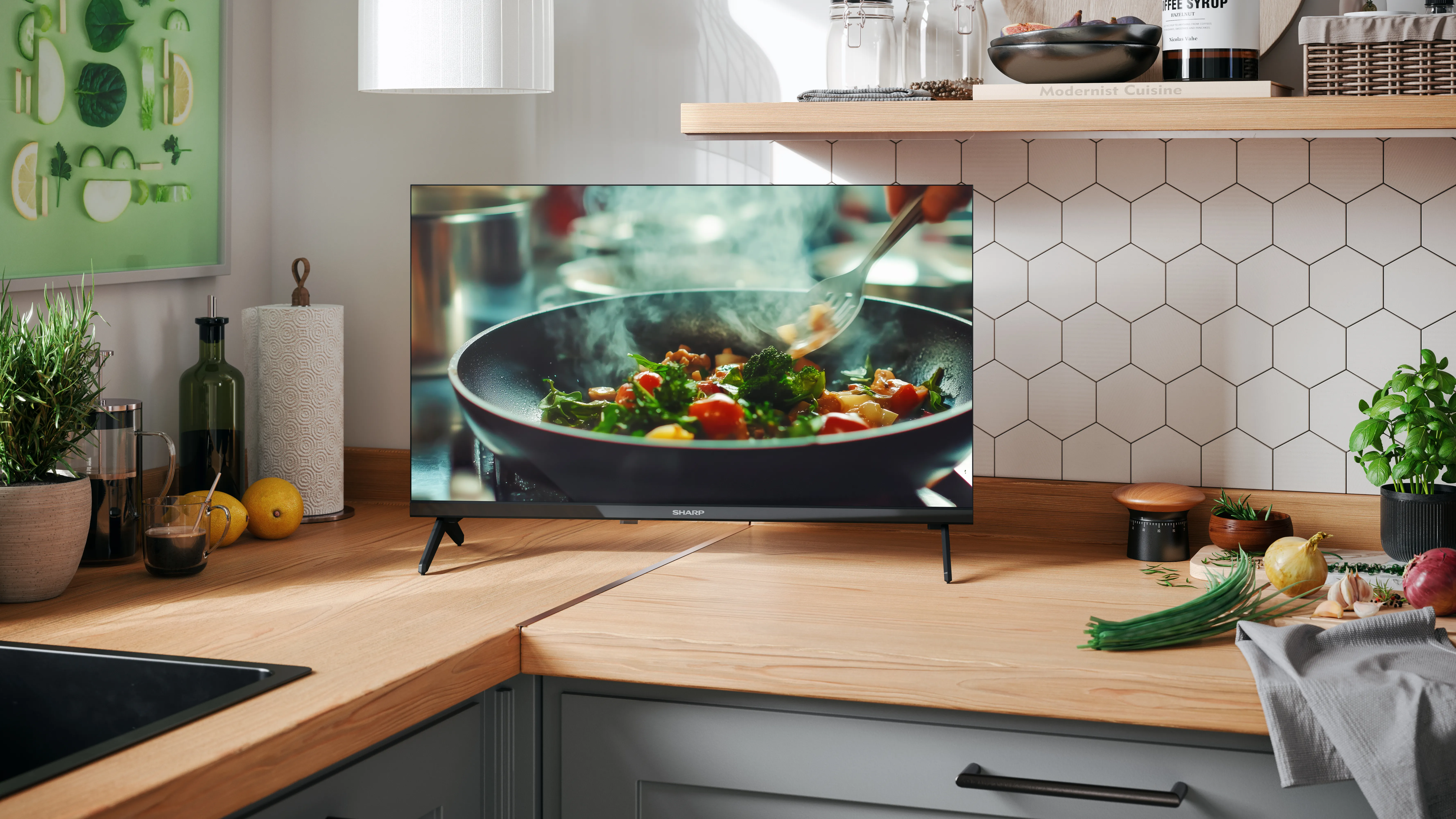 Sharp 24HA1205E 24" HD Ready LED TV, 60Hz