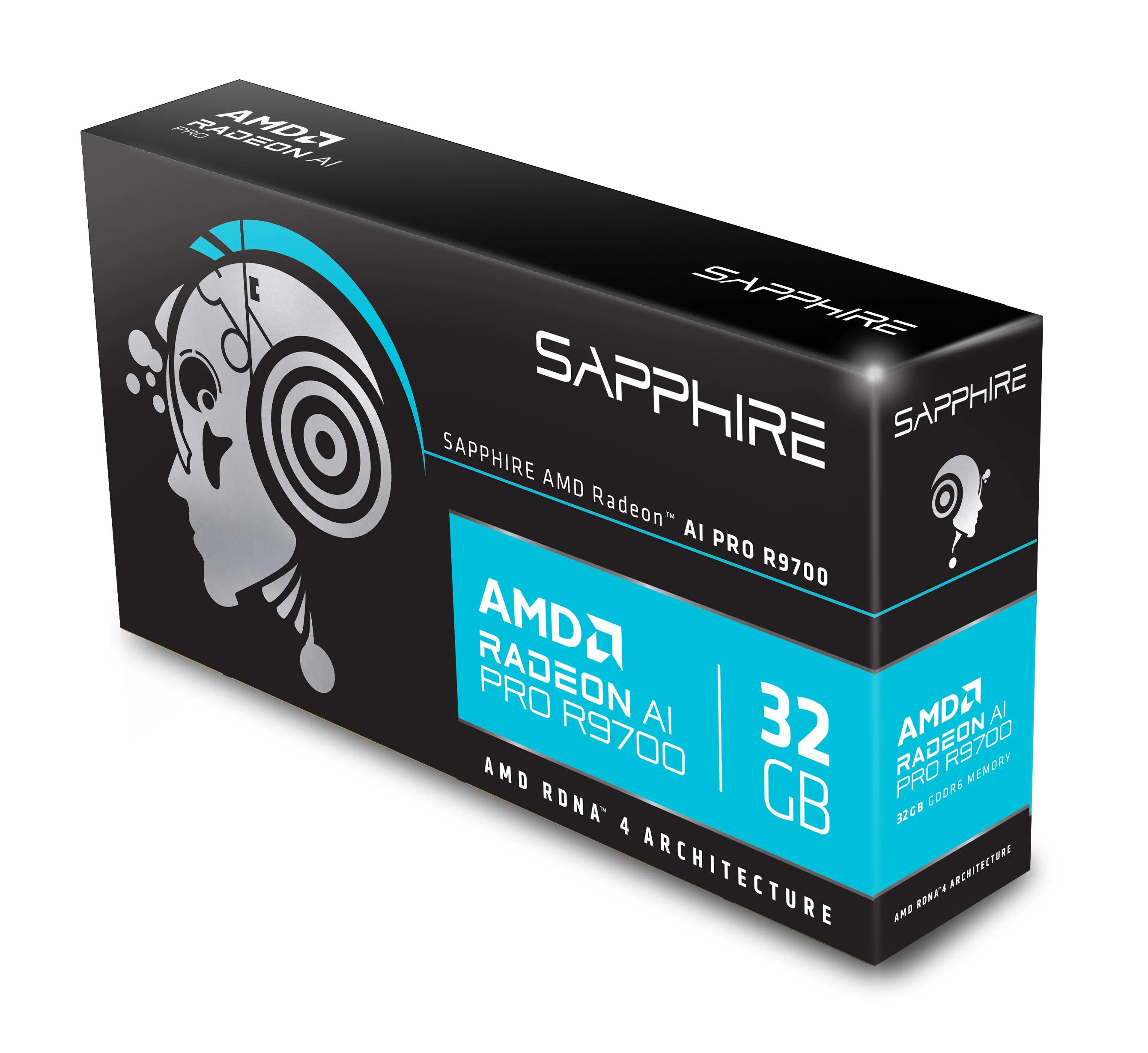 Sapphire Radeon AI PRO R9700 32GB Graphics Card