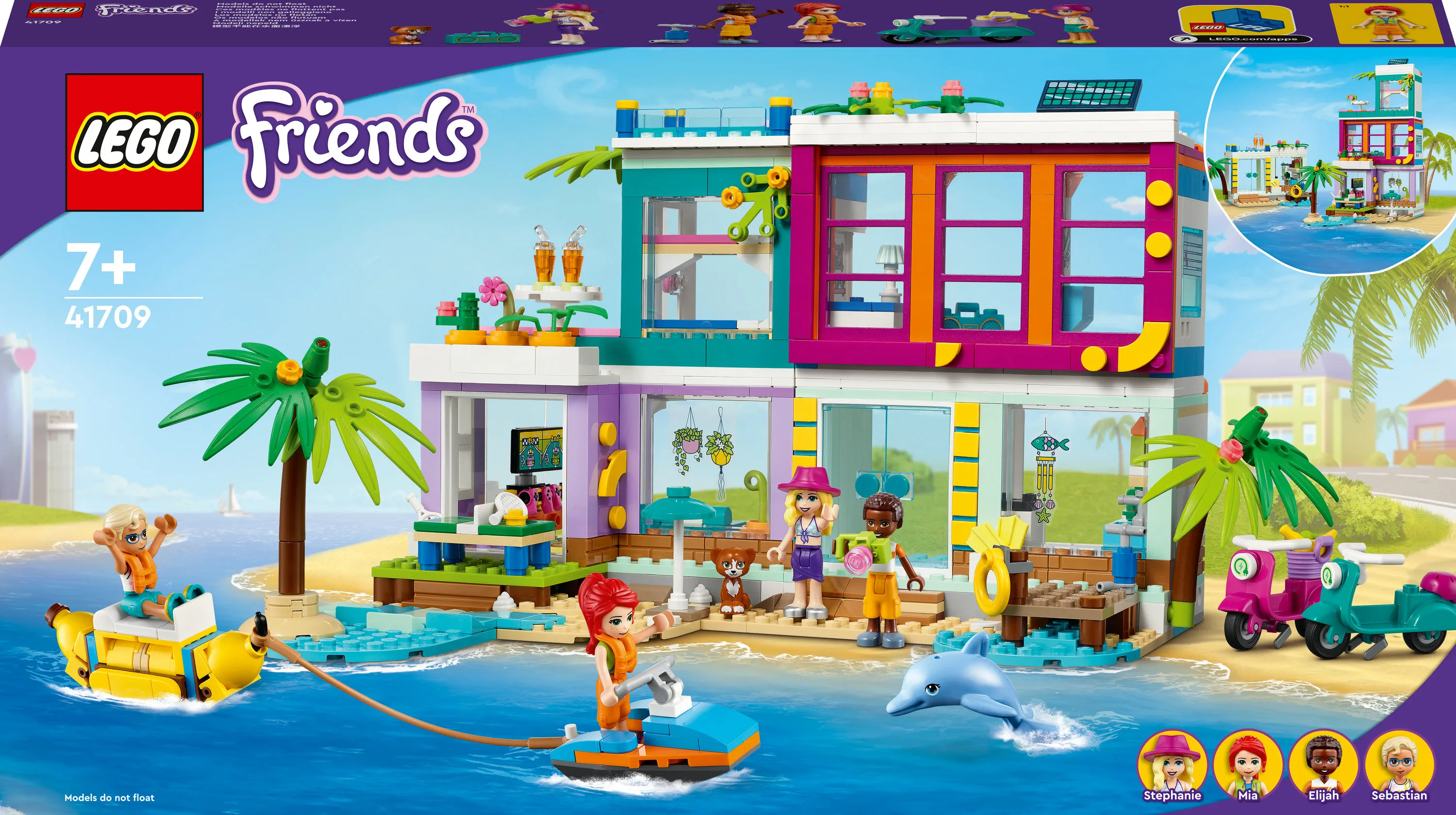 Lego Friends -Rantahuvila 41709
