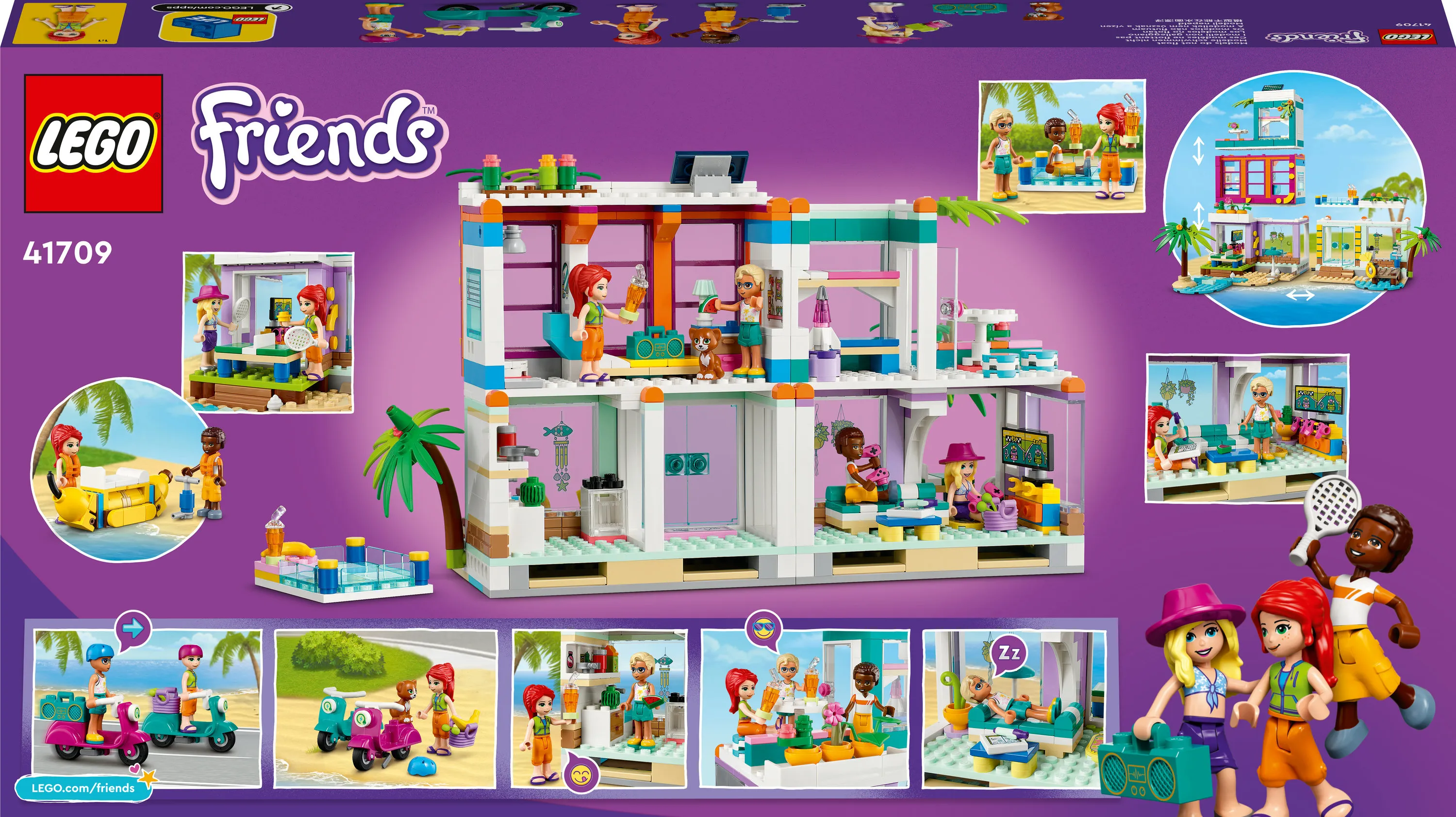 Lego Friends -Rantahuvila 41709