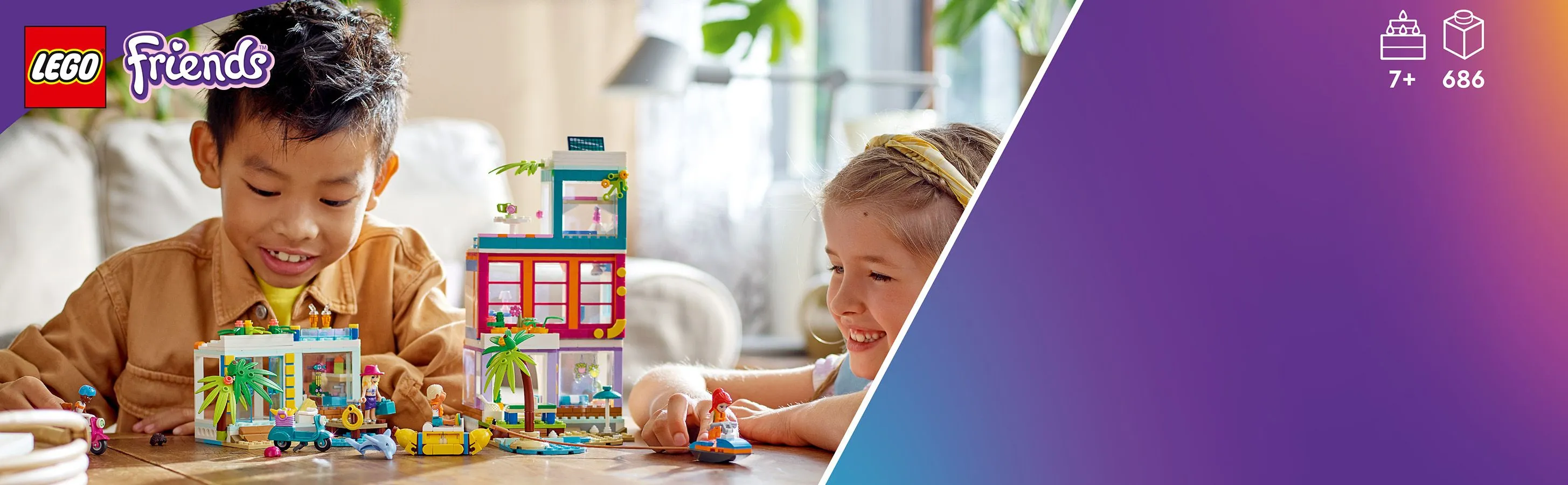 Lego Friends -Rantahuvila 41709