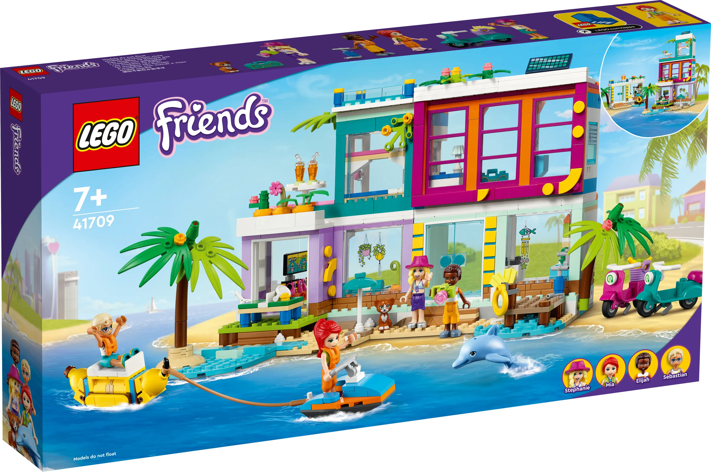 Lego Friends -Rantahuvila 41709