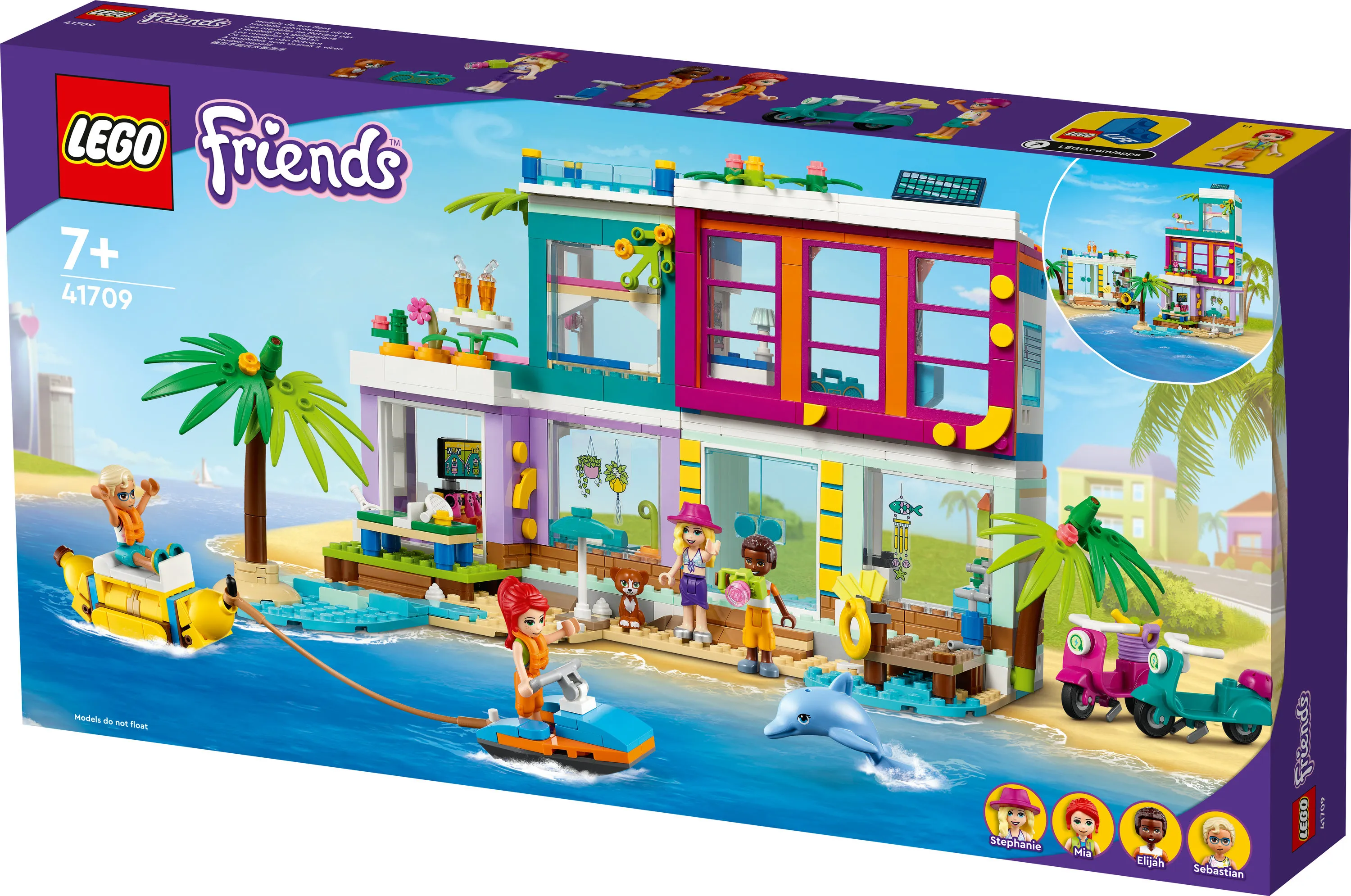 Lego Friends -Rantahuvila 41709