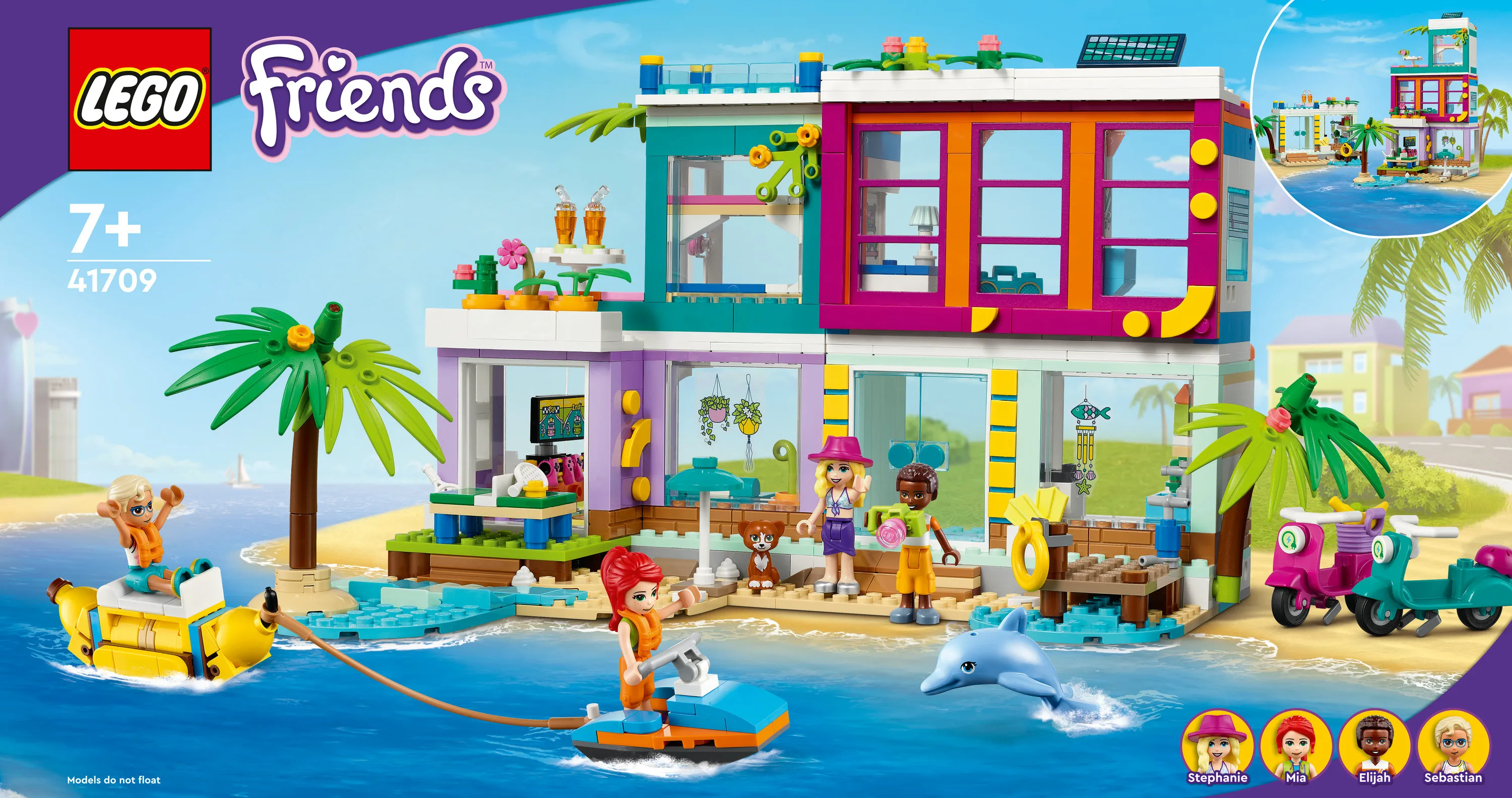 Lego Friends -Rantahuvila 41709