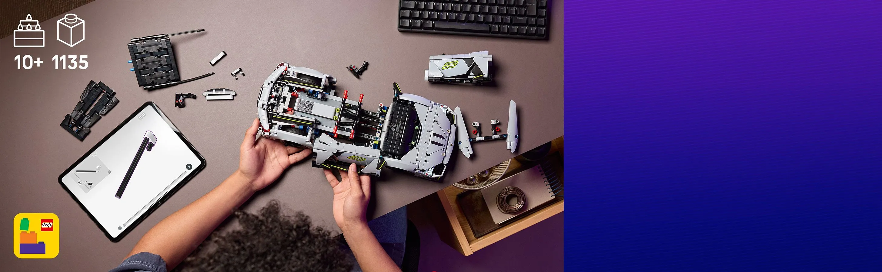 LEGO Technic Lamborghini Revuelto supersportbil 42214 LEGO Technic Lamborghini Revuelto supersportbil 42214