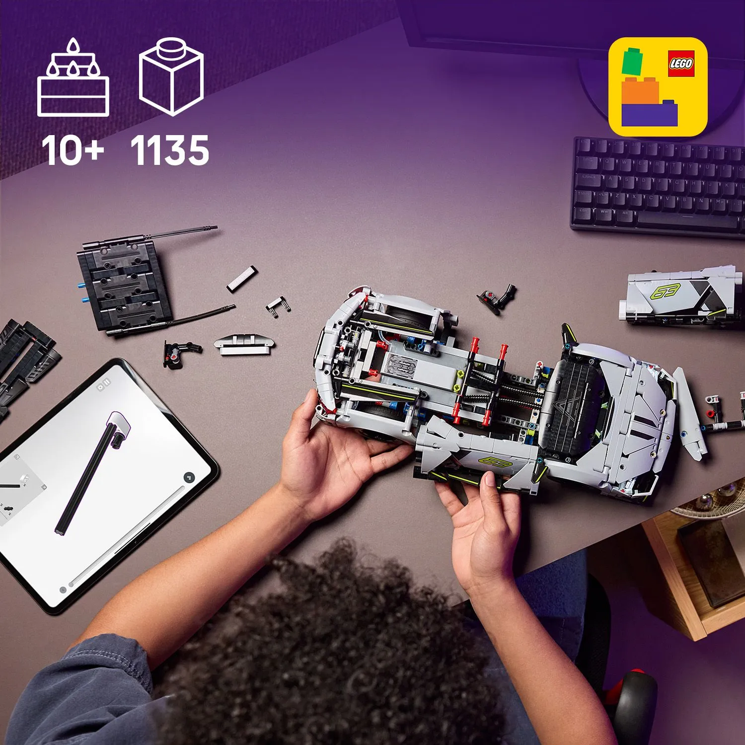 LEGO Technic Lamborghini Revuelto supersportbil 42214 LEGO Technic Lamborghini Revuelto supersportbil 42214