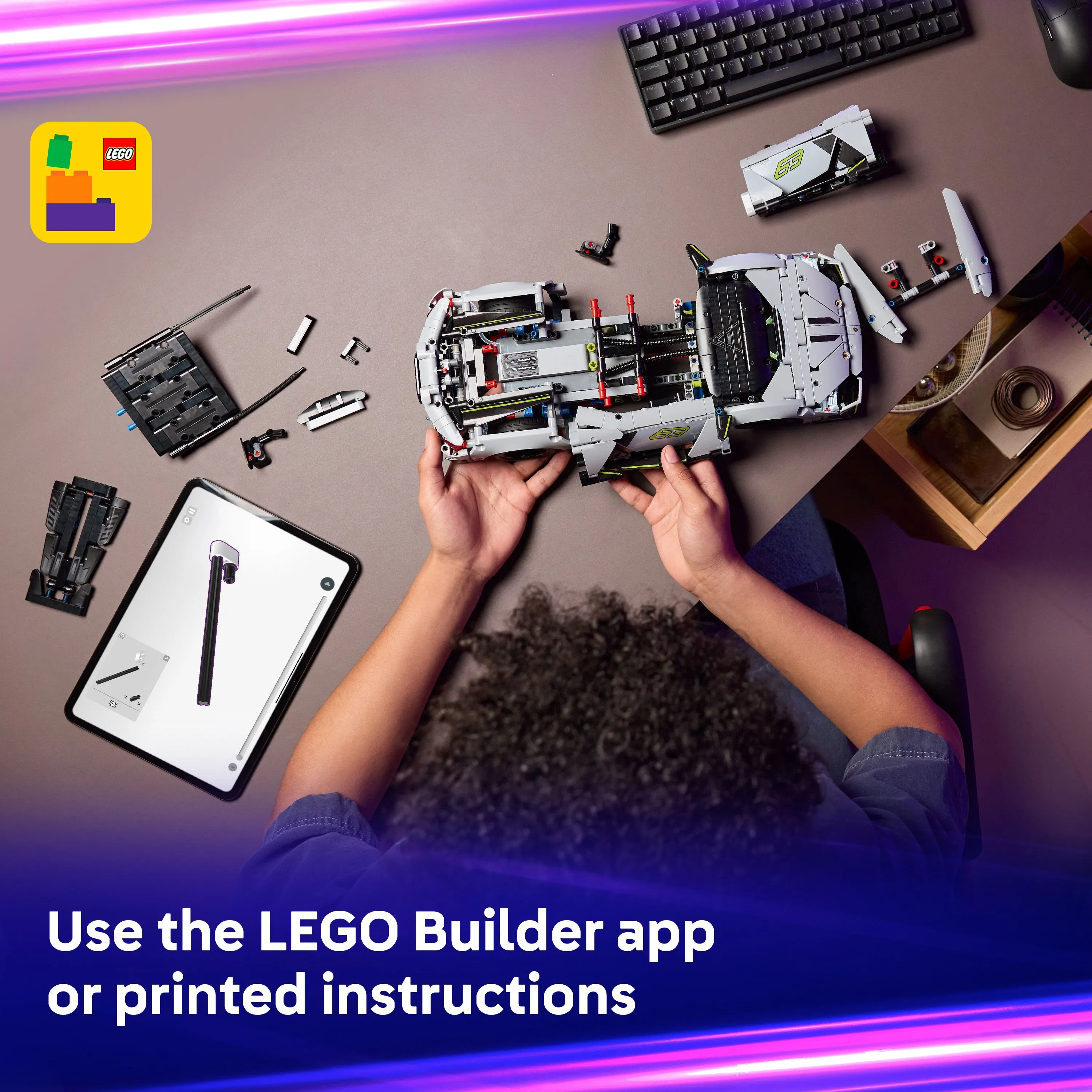 LEGO Technic Lamborghini Revuelto supersportbil 42214