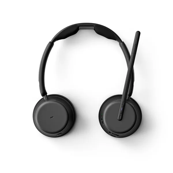 Epos Impact 1061T ANC (USB-A Dongle) -langattomat kuulokkeet mikrofonilla, Musta