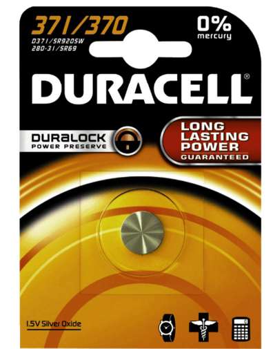 Duracell paristo sr69 371/370 b1