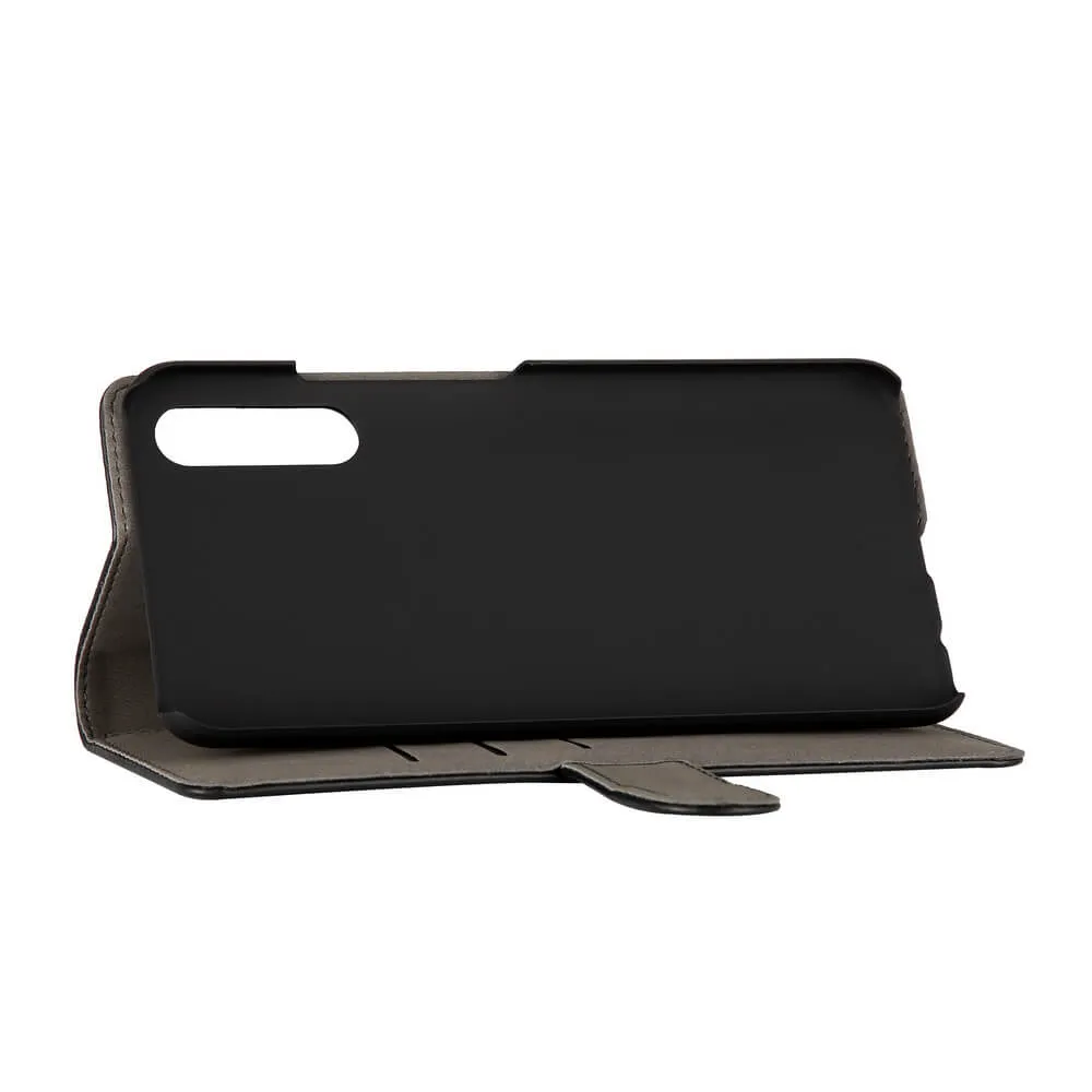 GEAR Wallet, Huawei P Smart Pro -lompakkokotelo, Musta