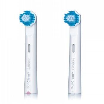 Jordan Smile Sensitive 2 pcs Replacement Toothbrush Heads