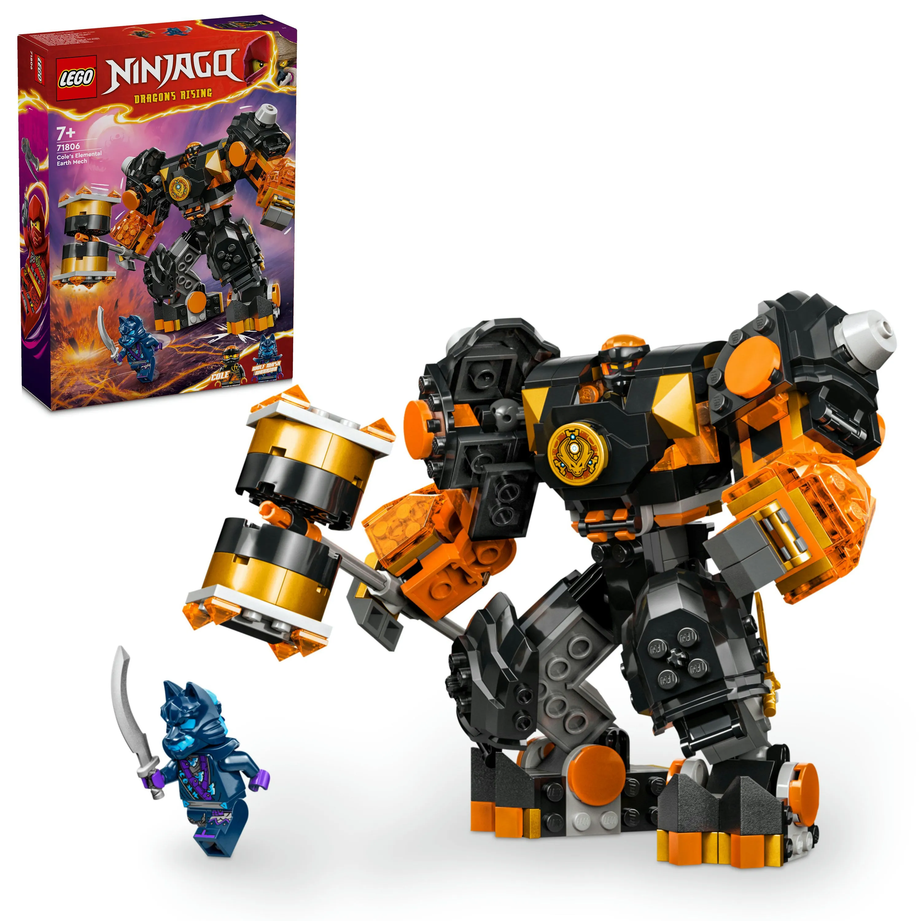 LEGO NINJAGO Colen maaelementti-robotti 71806