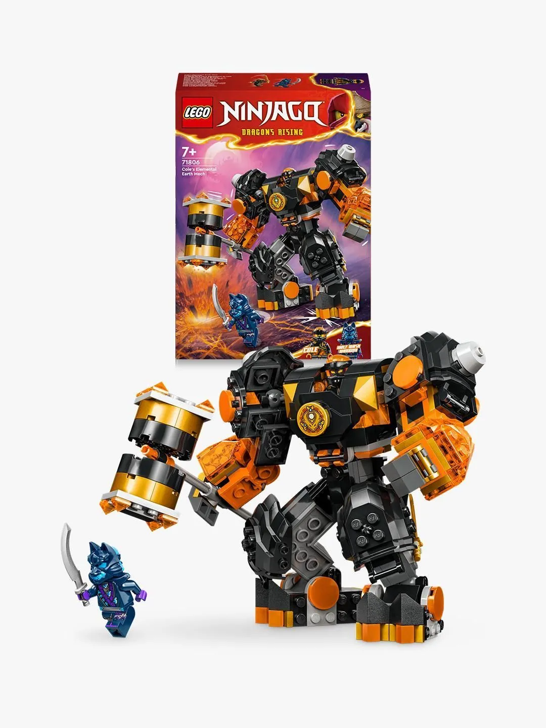 LEGO NINJAGO Colen maaelementti-robotti 71806