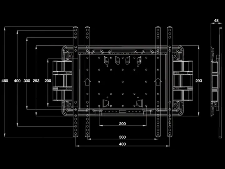 MB Tilt &amp; Turn Superslim PLUS 40kg 26-55inch