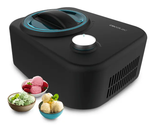 Cecotec Gelacy 800 kompressorijäätelökone 100 W 0,8 L musta